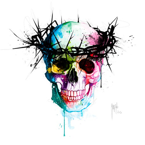 Jesuses Skull von Patrice Murciano