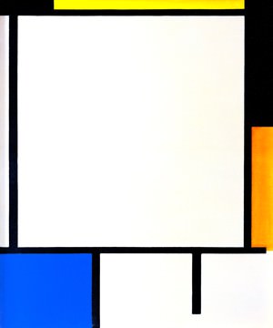 Komposition von Piet Mondrian