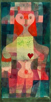 Herzdame von Paul Klee