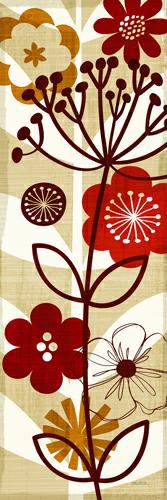 Floral Pop Panel II von Michael Mullan