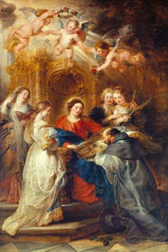 Maria erscheint dem heiligen Ild von Peter Paul Rubens