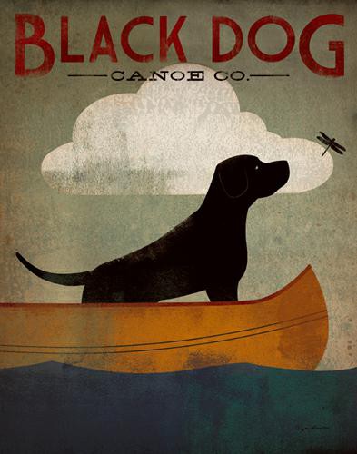 Black Dog Canoe von Ryan Fowler