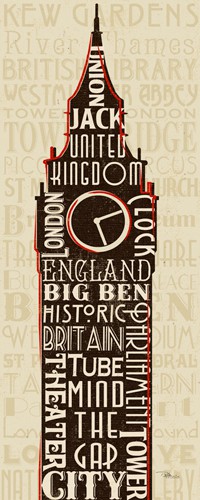 London City Words II von Pela Studio