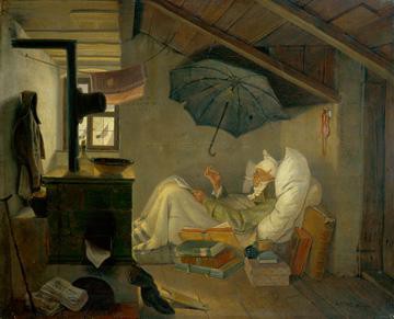 Der arme Poet von Carl Spitzweg
