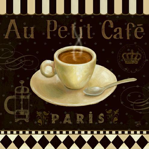 Cafe Parisien II von Daphne Brissonnet