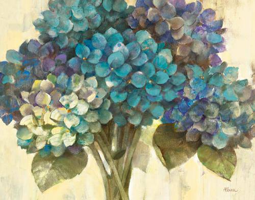 Turquoise Hydrangea von Albena Hristova