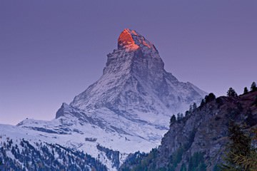 Matterhorn with Larches III von Thomas Marent