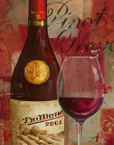 Vin Abstrait I von Lisa Audit