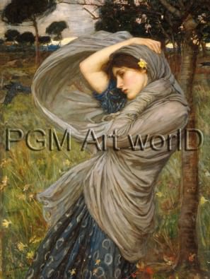 Boreas von John William Waterhouse