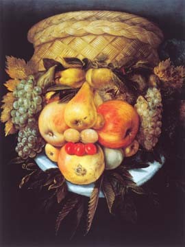 Portrait eines Mannes von Guiseppe Arcimboldo