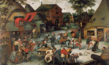 Die Kirmis von San Giorgio von Pieter d. Ä. Brueghel