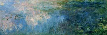 Nympheas Paneel C II von Claude Monet