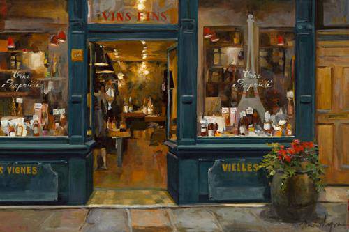 Parisian Wine Shop von Marilyn Hageman