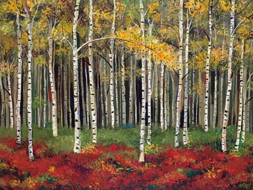 Aspen Forest von Miro Kenarov