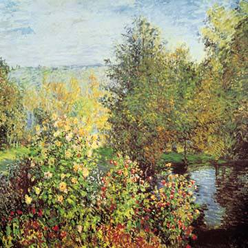 Stiller Winkel im Garten von Claude Monet