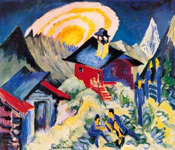 Mondaufgang von Ernst Ludwig Kirchner