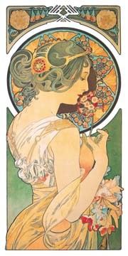 Primel von Marie Alphonse Mucha