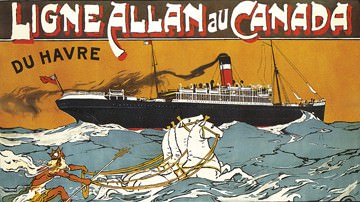 Ligne Allan au Canada von Anonymous