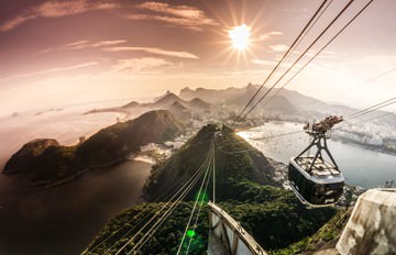 View over Rio de Janeiro von Toby Seifinger