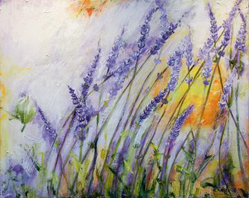 Lavendel III von Petra Rüther
