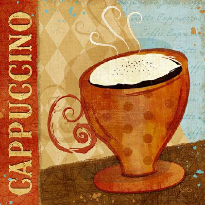 Jazzy Coffee I von Veronique Charron
