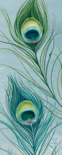 Blue Feathered Peacock VI von Lisa Audit