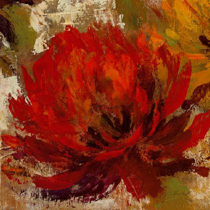 Fiery Dahlias II von Silvia Vassileva