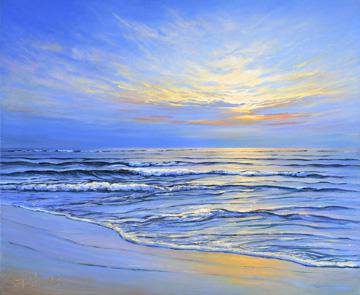 Sunset at Ostsee coast II von Sigurd Schneider