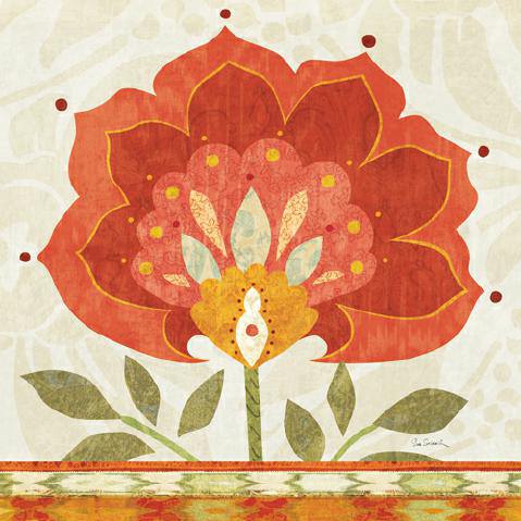 Ikat Bloom II von Sue Schlabach
