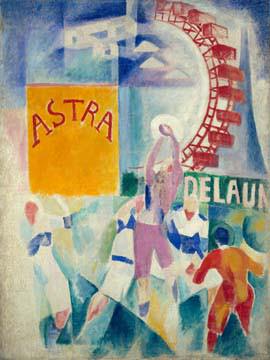 L`Equipe de Cardiff von Robert Delaunay