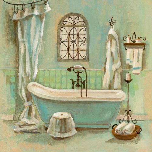 Glass Tile Bath I von Silvia Vassileva