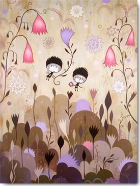 Garden of Sleeping Flowers I von Jeremiah Ketner
