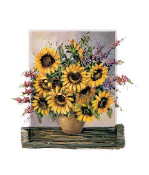 Sunny sunflowers von Anna Paleta