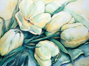 Tender Tulips von Elisabeth Krobs
