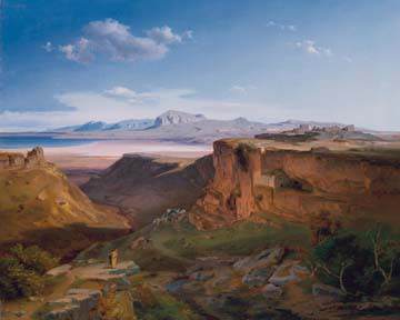 Sikyon mit Korinth von Carl Rottmann