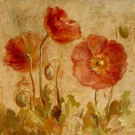 Summer Poppies I von Danhui Nai