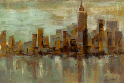 Misty Day in Manhattan von Silvia Vassileva