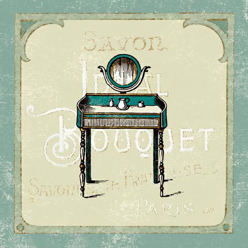 Parisian Bath III von Sue Schlabach