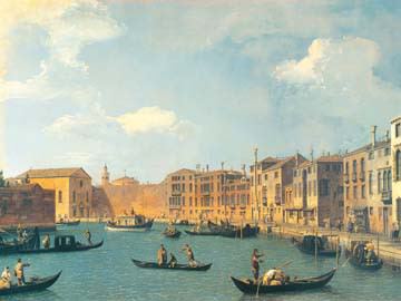 Santa Chiara von Canaletto