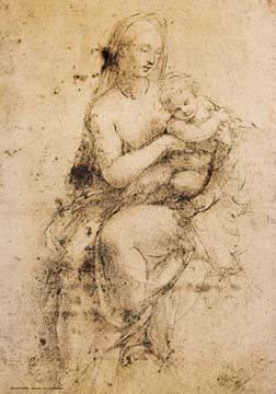 Studie zu Madonna von Raffael