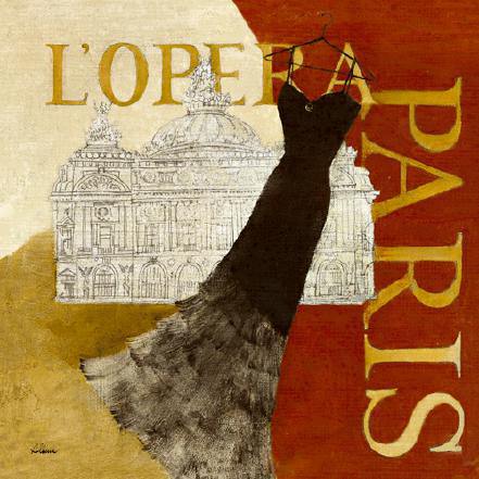 Paris Dress - Le Opera von Albena Hristova