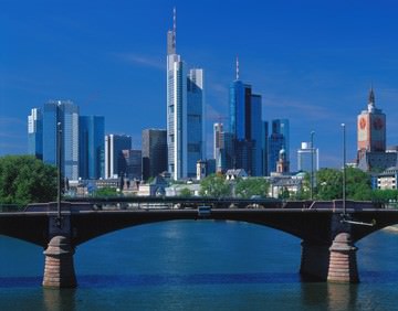 Skyline, Frankfurt am Main von Günter Gräfenhain