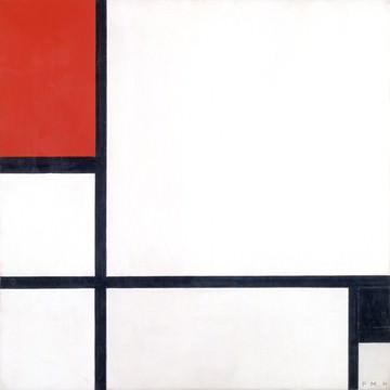 Komposition 1929 von Piet Mondrian