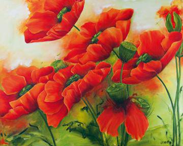 Mohnblüten II von Petra Rüther