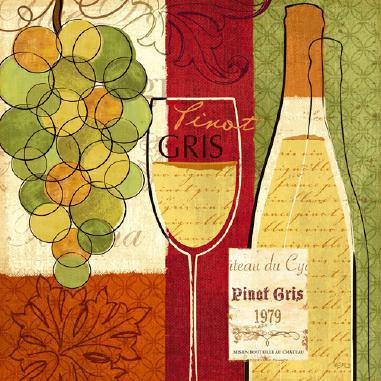 Wine and Grapes II von Veronique Charron