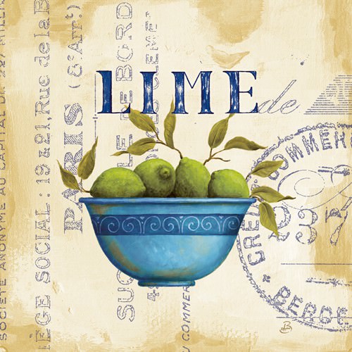 Zest of Limes von Daphne Brissonnet