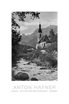 Ramsau mit Reiteralpe von Anton Hafner