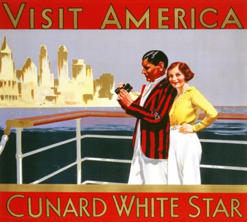 Visit America, Cunard White Star von Anonymous