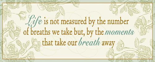 Life is Not Measured ... von Alain Pelletier