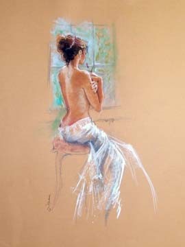 Sylvie waiting von Anne Farrall Doyle